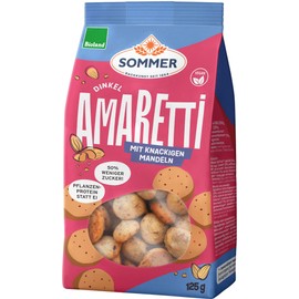 SOMMER Cable Spelt Amaretti Fine Italian Almond Pastry 125g