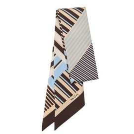Hazzys (광주신세계)블루 스트라이프 실크100 스카프 HIMU5E813B1 (Shinsegae Gwangju) Blue Stripe 100% Silk Scarf HIMU5E813B1
