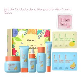 Quiyum New Year Fiurt 12pcs Face Skincare Gift Set For Women                                                                                          