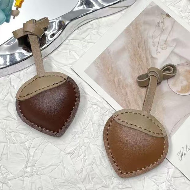 Fuerxy Chestnut Bag Charm for Purse Handbags Bag Accessories Charms