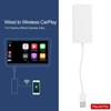 Car Wired to Wireless USB Carplay Dongle Adapter White Auto