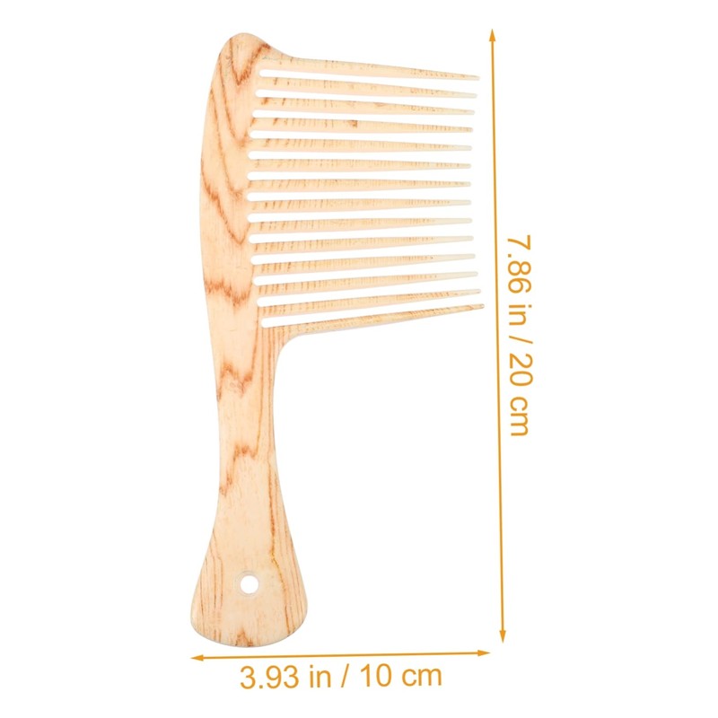 SAFIGLE Wide Toothed Comb Durable Static Hairdressing Tool for Daily