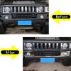 necar2020 Front Bumper Frame Trim Accessories Kit For Hummer H2