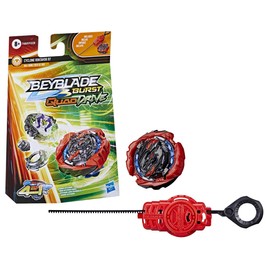 Hasbro - Beyblade Quad Drive Pack Battle Spinner and Lancer, Multi-Colour (F3338EU4)