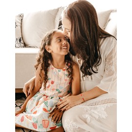 SmileBelle Mother Daughter Bracelets, 2 PCS Red String Bracelets Mommy and Me Bracelets Heart Wish Set Mom and Daughter Protection Bracelets Matching Set Christmas Gifts for Daughter from Mom