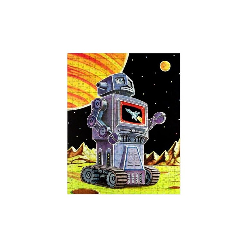 CafePress Space Robot Large Puzzle, 500 pcs.