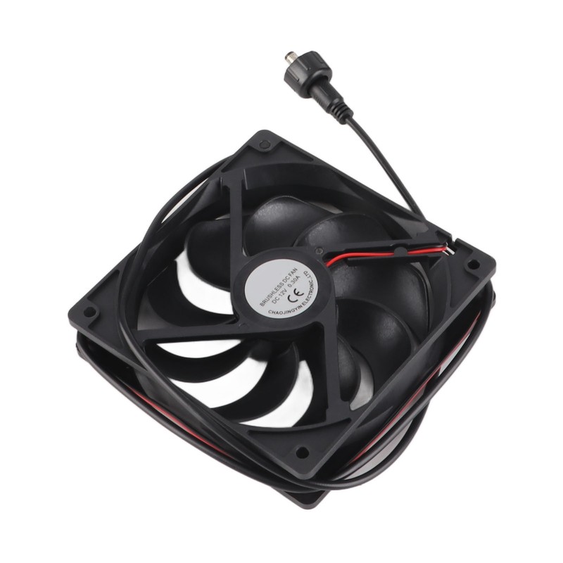 Solar Panel Fan Kit 15W 12V Exhaust Fan with 4.9ft
