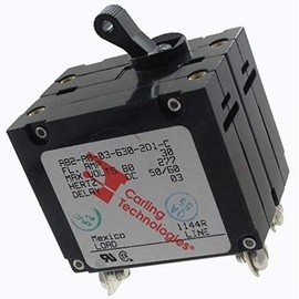 Magnetic Hydraulic Circuit Breaker, A Series, 30 A, 2 Pole, 277 V, 5 kA