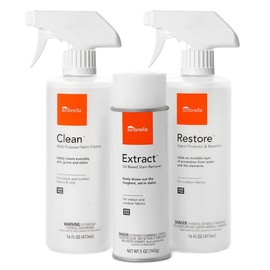 Sunbrella Total Care Kit | Clean, Protect & Restore Fabric & Upholstery | Fabric Cleaner, Stain Remover, and Protector Bundle | 16 fl oz / 5 fl oz
