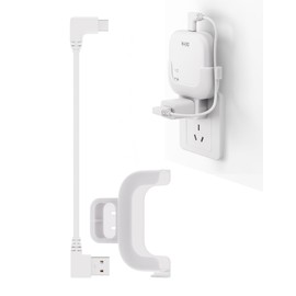 honecumi Outlet Wall Mount for Blink Sync Module XR, Sync Module XR Mount Holder for Blink Outdoor Indoor Camera, No Messy Wires,No Screws Saving Space Blink Sync Camera Mount (1Pack)