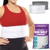 BraceAbility Plus Size Broken Rib Brace - Rib Protector Compression