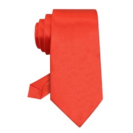 Luckyvestir Mens Ties Solid Color Tie Formal Neckties 3.15" Ncektie for Men