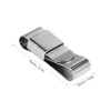 Stainless Steel Cue Chalk Clip Snooker Billiards Chalk Holder Pool