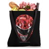 Power Rangers Red Ranger Diamond Helmet Tote Bag