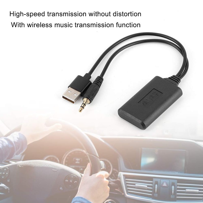 Bluetooth AUX Adapter Auto, 3.5mm/0.14in Wireless Bluetooth Empfänger, Bluetooth Transmitter