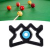 Fockety Pool Billiard Cue Bridge Head, Sturdy Plastic Custom Height