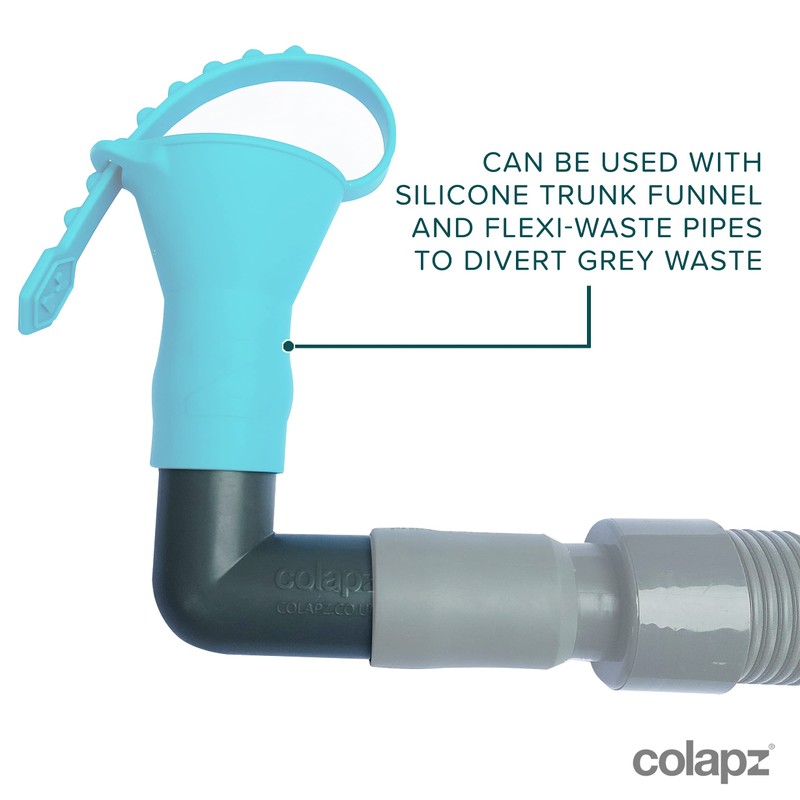 Colapz Caravan Accessories Flexible Extendable Caravan Waste Pipe System Folding,