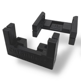 TAGATORON Quick Precision Cut (CutGuide_S + UnitSlice Set) Mini 4WD Jig, Black, MS Flexible Jig