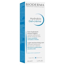BIODERMA, Hydrabio Gel-Crema Hidratante, Textura Ligera y Fresca, Skincare Piel Normal a Mixta Deshidratada, 40ML                                     