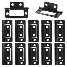 UICCVOKK 12 Pieces Window Hinge Door Hinges for Interior Doors Hinge Fittings Flat Open Window Hinges Mute Bearing Hinges Door Hardware 360 Degree Rotating Furniture Hinges