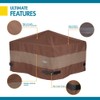 Duck Covers Ultimate Waterproof 40 Inch Square Fire Pit Cover,