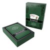 Bullets Playing Cards Rommee Set in Faux Leather Case, Including
