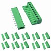 10 Set 10 Pin 5.08mm Pitch PCB Mount Screw Terminal