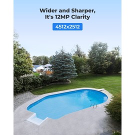 Reolink 4K+ Ultra HD 12MP PoE Security Camera with Spotlight, Outdoor IP Camera Support Human/Vehicle Detection, Color Night Vision, Two-Way Audio, 24/7 Recording, microSD Card Slot, RLC-1224A