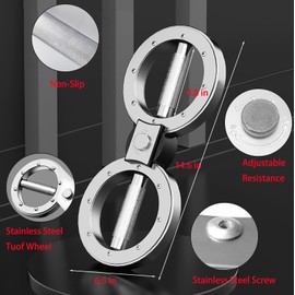 Forearm Strength Trainer-Arm Workout Equipment Forearm Exerciser-12 Pounds Resistance Adjustable Rotator Machine for Home, Boxing, Gym (Style 1)