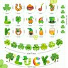 St. Patrick's Day Decorations Kit with Luck Banner, 12 Glitter