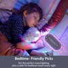 HOUSBAY Glow Small Alarm Clock Radio for Bedrooms with 7