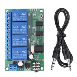 AD22B04 12V 4 Channel DTMF Tone Decoder Relay Phone Remote Control PLC