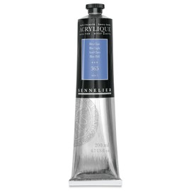 Sennelier Extra-Fine Artists' Acrylics 200 ml Tube, 200ml, Blue Light S1