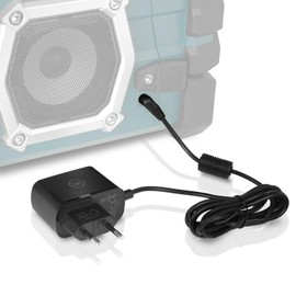 Wicked Chili 2 m Power Supply for Makita Radio DMR 116 112 112W 110 109 108 107 106 BMR 105 104 103 102 Replaces Original Makita Charger Charging Cable SE00000101 SE00000078 SE00000265