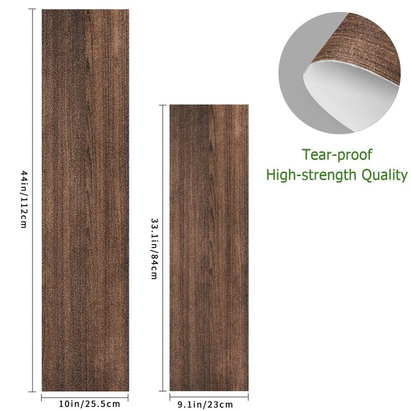 Kigai Brown Wood Texture Skateboard Grip Tape Deck Sandpaper for