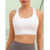 LAJERIN Sports Bras for Women, High Impact Push Up Cross
