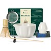 Renmxj Matcha Whisk Set,7 PCS Ceramic Matcha Kit Includes Matcha