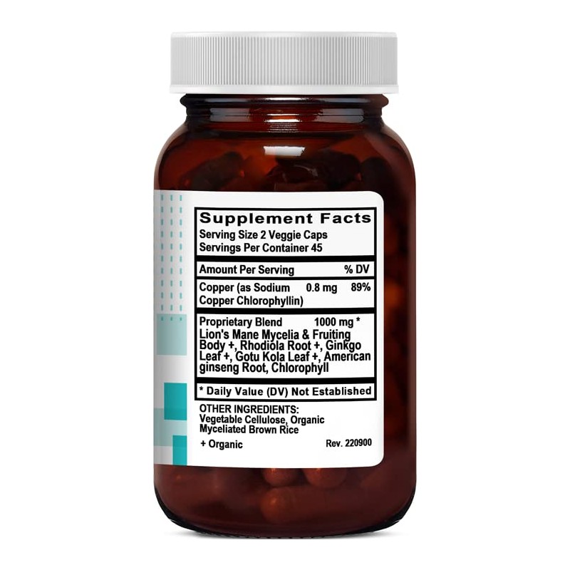 Kovite Nootropic Focus Powder Capsules - 90 Vegetable Capsules