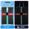 2 Piece Suitcase Strap Set: Adjustable Suitcase Strap with Combination