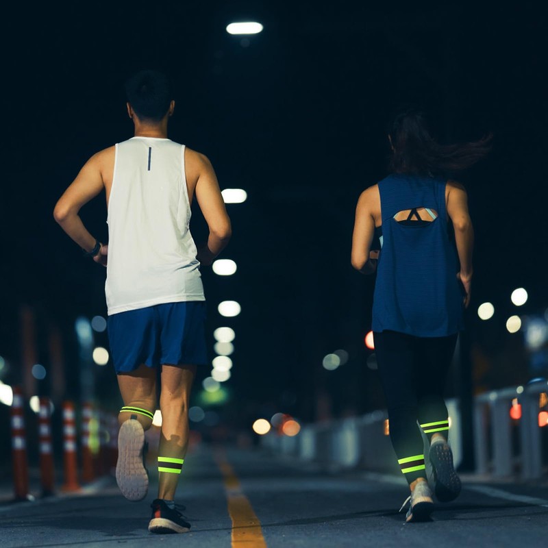 PEUTIER Reflective Running Equipment and Reflective Wristband, Reflective Shoulder Strap,