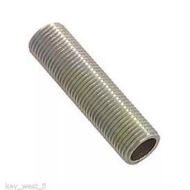 Unbranded 1/8 IPS ALL-THREAD LAMP PART NIPPLES IN VARIOUS LOTS: 2 1/2" ~ 6" - 2 1/2" lot of 3 TG-27