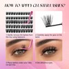 FADLASH Lash Clusters DIY Eyelash Clusters 0.07 D Curl Natural