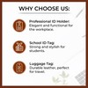 Trizek - ID Badge Luggage Tag School and Working Card