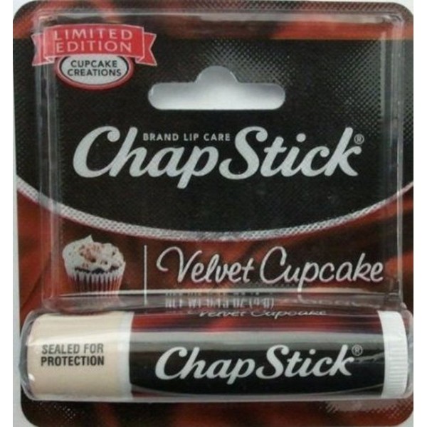 ChapStick Velvet Cupcake, 1 Tube 0.15oz by Chapstick