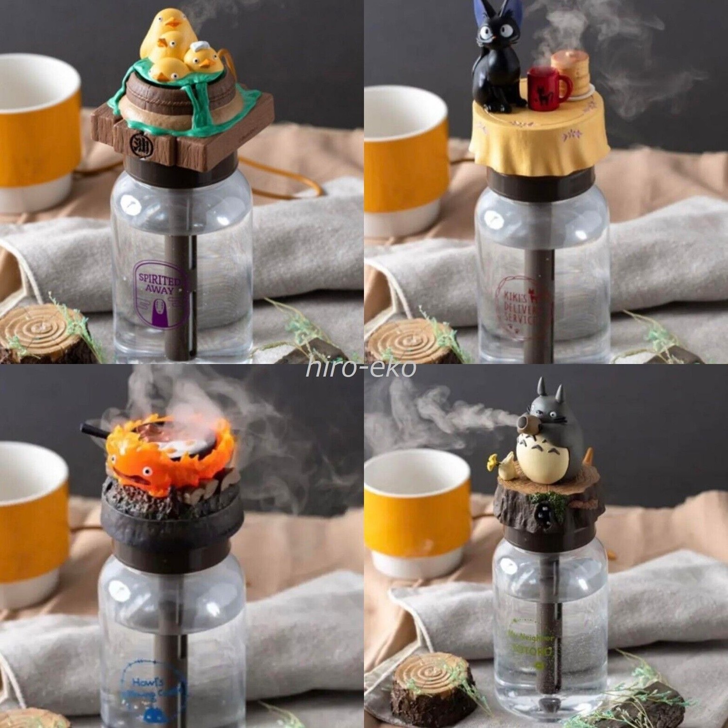 Studio Ghibli Small Humidifier 4 Types Complete Set Donguri Kyowa New