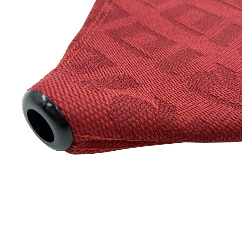 YEHICY Universal Manual Red Canvas Shift Lever Knob Boot Dust