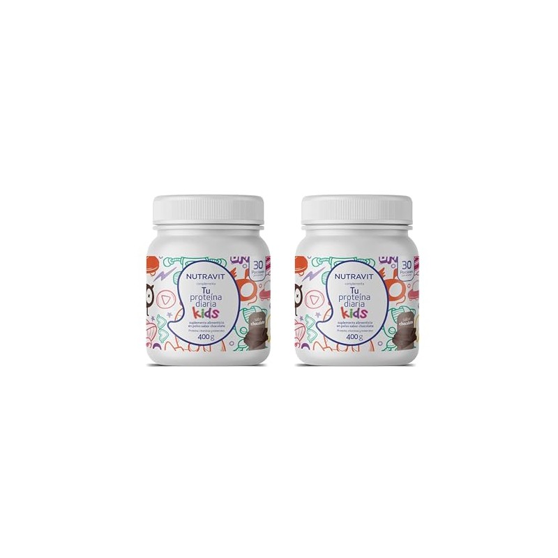 Nutravit Proteína Polvo Niños Saving Pack Adiciona Proteínas Vitaminas Minerales