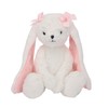 Lambs & Ivy Floral Blanket & White Plush Bunny Stuffed