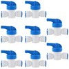 WPERSUVV 1/4" OD Quick Connect/Shut Off Valve/Isolation Valve, Freezer/Reverse Osmosis