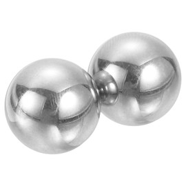 sourcing map 30mm Bearing Balls, 2 Pcs 304 Stainless Steel G100 Precision Balls Metric Mixing Balls for Bearings Bicycles Casters